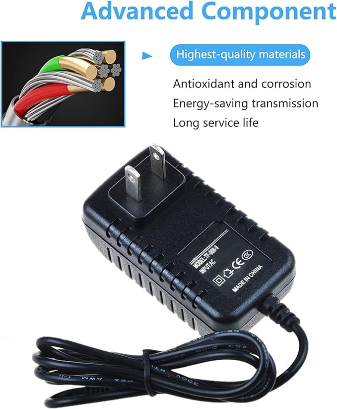 AC/DC Adapter for VTECH Kids Learning Game Toys Power Supply Cord Cable PS Wall Home Charger Input: 100-240 VAC 50/60Hz Worldwide Voltage Use Mains PSU