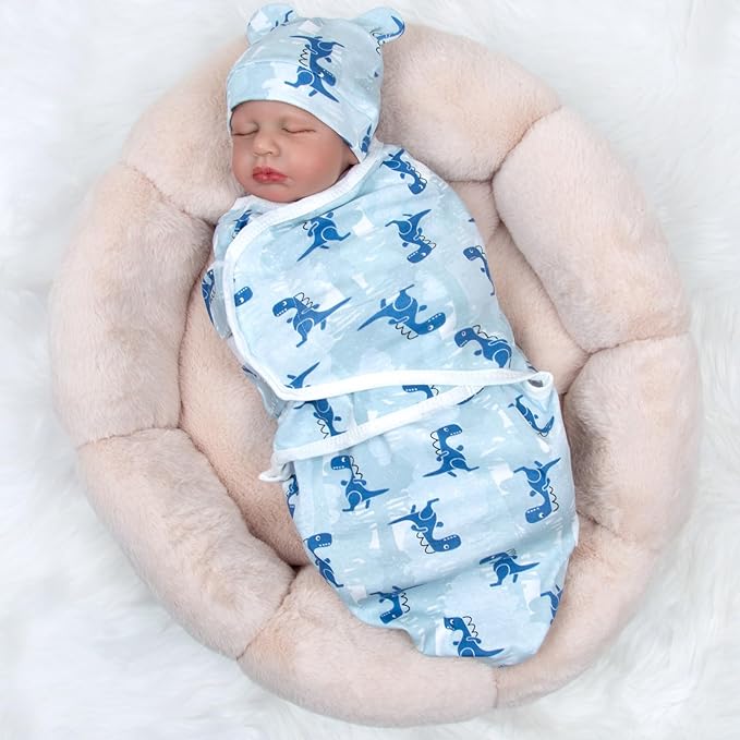 Reborn Baby Doll Accessories 16-18 Inch Baby Doll Blue Reborn Newborn Doll Clothes