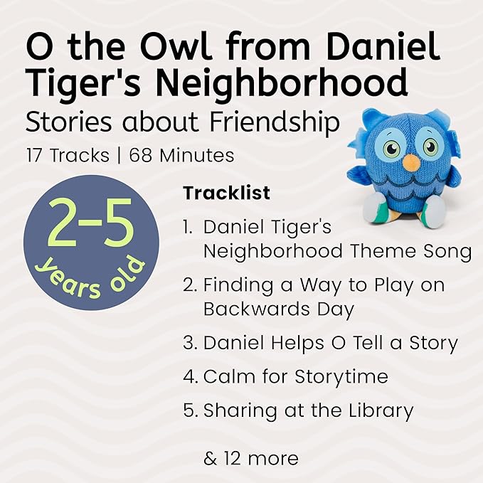 Storypod | O The Owl Craftie | Audio Content for The Storypod Screen Free Audio Learning System for Preschoolers | SEL Audio Learning & Interactive Fun