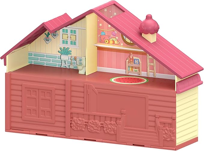 Bluey Toy House Mega Bundle Family Home & BBQ Playhouse Toys, Bingo, Bandit, Chilli, Kids Doll House Playset for Toddlers 3-5, Amazon Exclusive