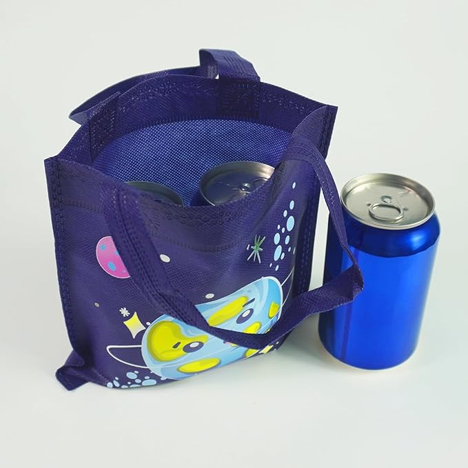 BANBALLON 20 PCS Outer Space Party Favor Bags Space Gift Bags Treat Gift Bags for Kids Galactic Solar System Birthday Party Outer Space Theme Party Baby Shower Goodie Bags Supplies (Space 01)