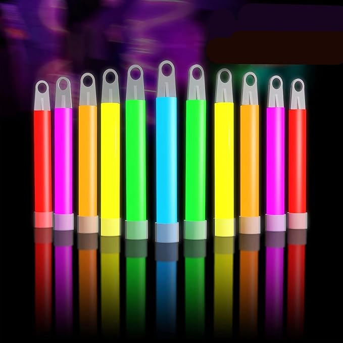 Glow Fever Glow Sticks Bulk 200ct Premium Glow In The Dark Light Up with Lanyards, For Party Supplies, Party Favors, Birthday, Halloween, Super Bright, Lasts Up to 12 hrs
