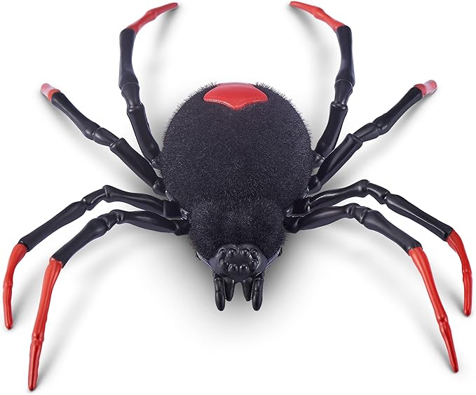Robo Alive Crawling Spider Glow in The Dark (2 Pack) by ZURU Battery-Powered Robotic Interactive Electronic Spider Toy That Moves and Crawls, Prankst Toys for Boys, Kids, Teens