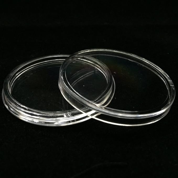 Guardhouse 39mm Direct Fit Coin Capsules for Silver and Copper Rounds Pack of 50