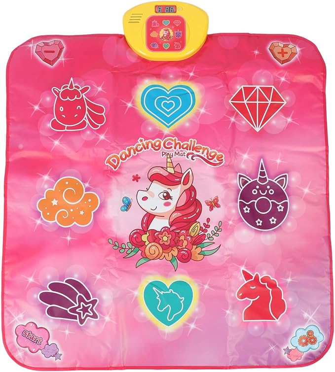 Tbest Dance Mat Multifunctional Electronic Dance Mat Kids Dance Pad Toys for Enjoyable Exercise at Home or School