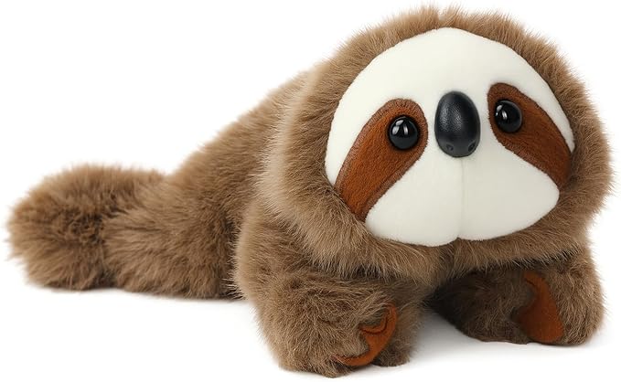 Adorable Sloth Stuffed Animal Soft Plush Sloth Plush Toy Cute Birthday Gifts for Kids Adults