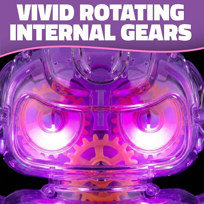 8.5" Light-Up Gear Robot
