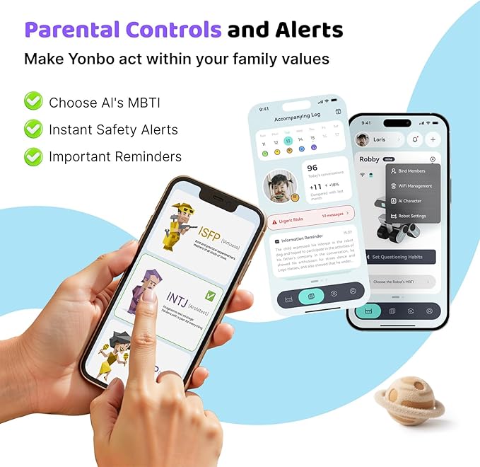 AI Robot for Kids, Programmable & Interactive AI Robot, STEAM Educational Toy ChatGPT Powered, Personalized Companion Robot w/Voice Control, Visual Recognition, Emotion-Aware, Long-Term Memory