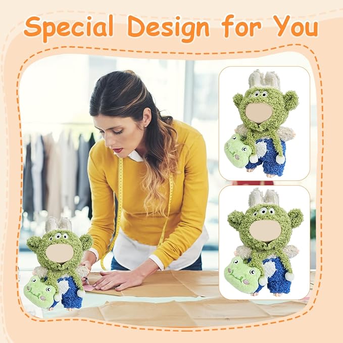3 Pack Compatible for Labubu Clothes,17cm Doll Clothes Set,Luxury Designer Outfits,Cute Birthday Party Costumes,Valentines Day Gifts for Her Him,Stylish Fashion Wardrobe Accessories for 17cm Dolls