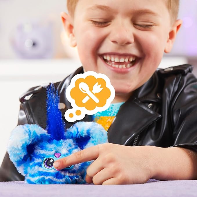 Furby Furblets Ooh-Koo Rock Mini Electronic Plush Toy for Girls & Boys 6+