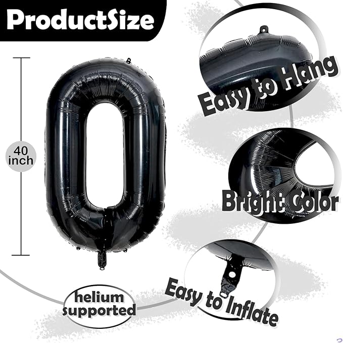 40 inch Large Black 67 Balloon Number with Gold Crown Balloons 67th Birthday Big Foil Mylar Helium Balloon for Women Man 67th Birthday Anniversary Decorations Supplies Favors(Number 67 Balloons）