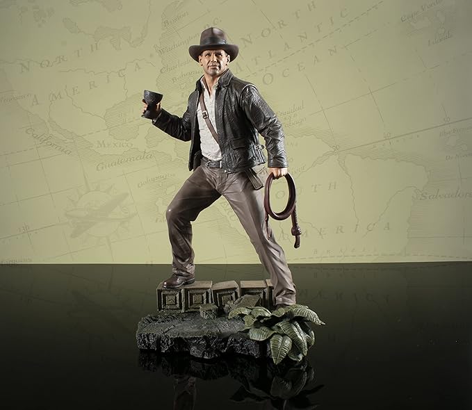 Diamond Select Toys Indiana Jones Premier Collection: Treasures Statue