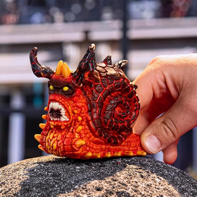 Schleich Eldrador - Lava Snail Figurine - Monster Animal Toys for Boys and Girls - Beast Creature Figures for Ages 7+ | 70851