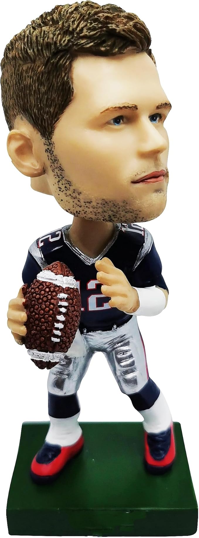 Rugby Player Brady Bobblehead Action Figure 5.5" Collectible Figurine -Painted Resin Collectible Doll- Perfect Sports Fan Gift