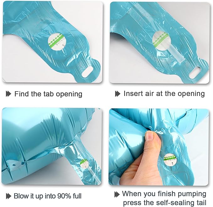 40 Inch Light Blue Number 15 Digital Balloon,Jumbo Mylar Foil Helium Balloon for 15 Balloons for Birthday Party,Wedding Anniversary Party Decorations