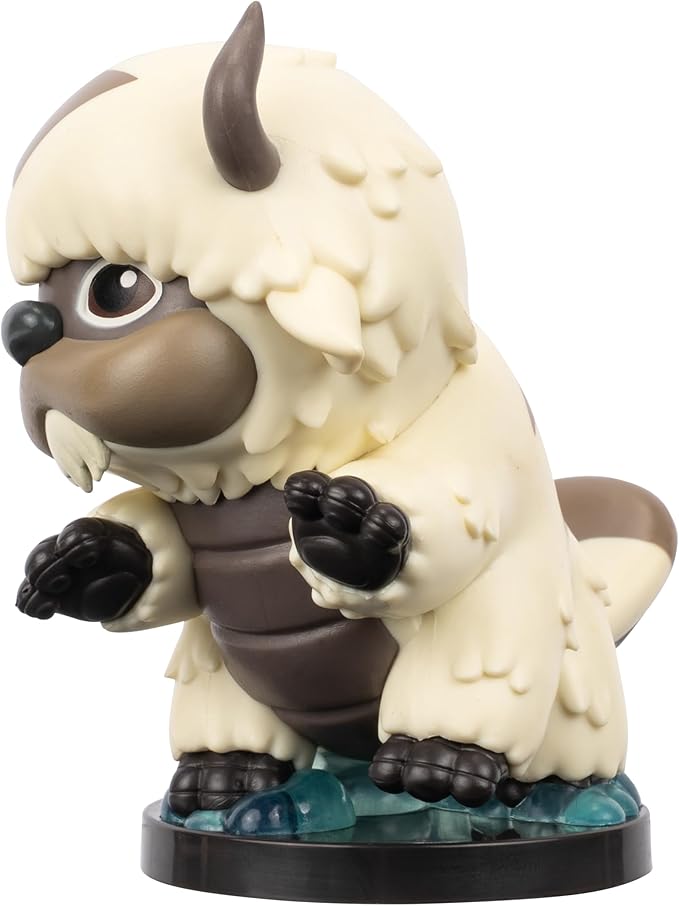 Jazwares Avatar: The Last Airbender Appa - 4-Inch Mini Figure in Kawaii Style in Dynamic Pose with Display Base