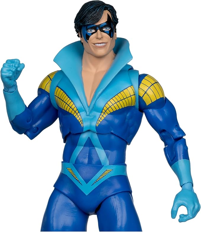 McFarlane Toys- DC Direct Nightwing (Teen Titans) 7in Action Figure with Digital Collectible