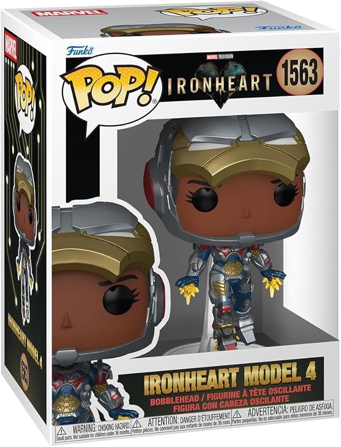 Funko Pop! Vinyl: Ironheart - Ironheart Model 4 - Collectable Vinyl Figure - Gift Idea - Official Merchandise - Toys for Kids & Adults - Comic Books Fans - Model Figure for Collectors and Display