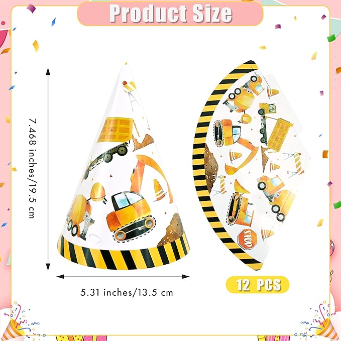 CANREVEL Party Hats for Adults, Party Supply for Party Decorations, Party Headwear for Birthday Celebration for Women Men