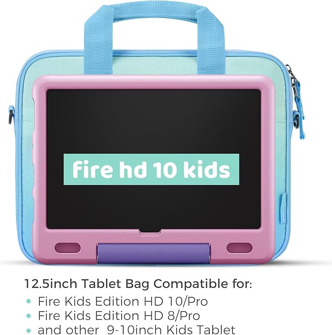 Choco Mocha Kids Tablet Sleeve Bag for Boys & Girls, (10-12.5Inch)