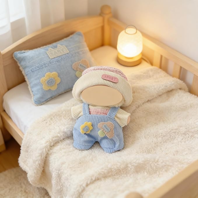 Clothes for Doll, 6 Pack Doll Outfits for 17cm Doll, Perfect for Play and Display, Accessories for Doll's Collectors, (No Dolls) (Set 4)