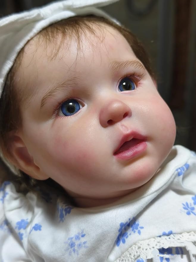 Lifelike Reborn Baby Dolls Girls 20 Inch Soft Body Realistic Handmade Real Life Baby Dolls That Look Real Newborn Girl Baby Doll with Clothes Accessories Toy Xmas Birthday Gifts for Kids