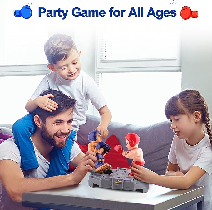 iPlay, iLearn Electronic Boxing Toys, RC Fighting Robots, Kid Board Games, Wrestling Battle Bots, Interactive Punching Boxer, Indoor Sports Playset, Cool Birthday Gift 3 4 5 6 7 8-12 Year Old Boy Teen