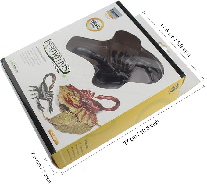 Tipmant Realistic RC Scorpion Remote Control Animal Vehicle Car Electric Scary Toy Halloween Kids Birthday Gift