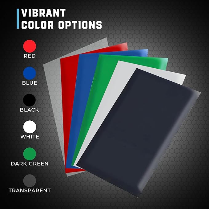 Premium Clear Card Sleeves, 100ct – Standard Size Penny Sleeves for Pokémon, Sports Cards, Baseball, Football, and Collectible Trading Cards – Acid-Free, PVC-Free, Durable Protection, Red
