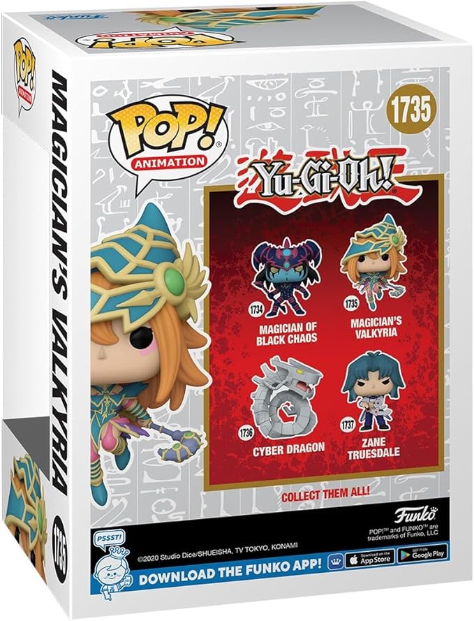 Funko POP Animation: Yu-Gi-Oh - Magician's Valkyria - Collectable Vinyl Figure - Gift Idea - Official Merchandise - for Kids & Adults - Anime Fans - Model Figure for Collectors and Display
