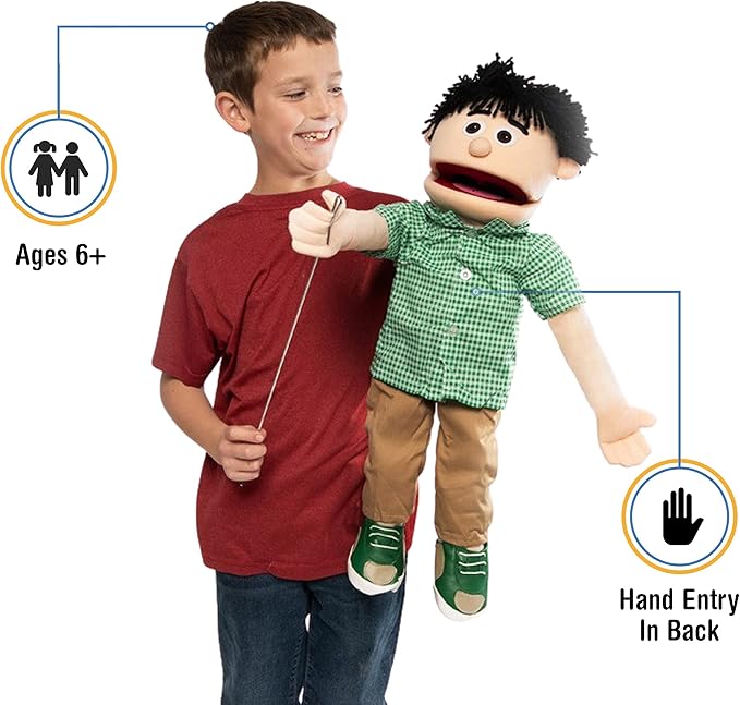 25" Kenny, Peach Boy, Full Body, Ventriloquist Style Puppet