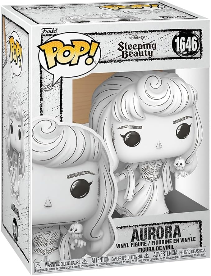 Funko Pop! Disney: Sketched - Aurora - Collectable Vinyl Figure - Gift Idea - Official Merchandise - Toys for Kids & Adults - Disney Fans - Model Figure for Collectors and Display