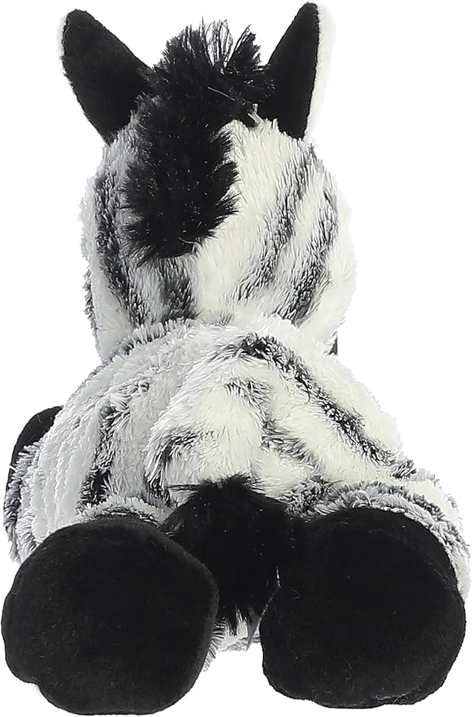 Aurora® Adorable Mini Flopsie™ Zany™ Stuffed Animal - Mini Companions Ready for Playful Adventures - for Kids All Ages, Toddlers, Adults, and Families - White 8 Inches