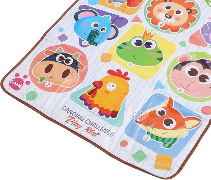 ZJchao Kid Dance Mat Multi Modes Electronic Musical Dance Pad Boys Girls Home Fun Holiday Party
