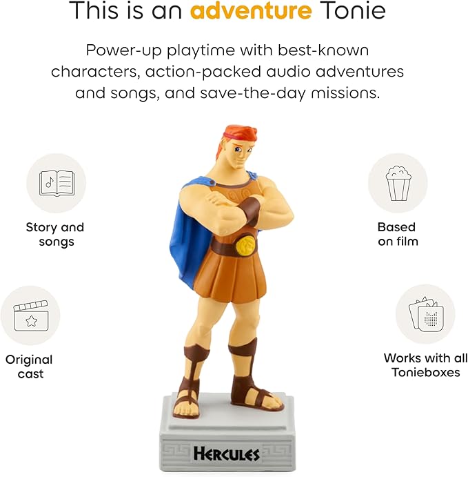 Tonies Hercules Audio Toy Figurine from Disney