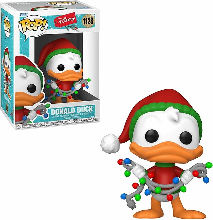 Funko Pop! Disney: Holiday 2021 - Donald Duck - Collectable Vinyl Figure - Gift Idea - Official Merchandise - Toys for Kids & Adults - Holidays Fans - Model Figure for Collectors and Display