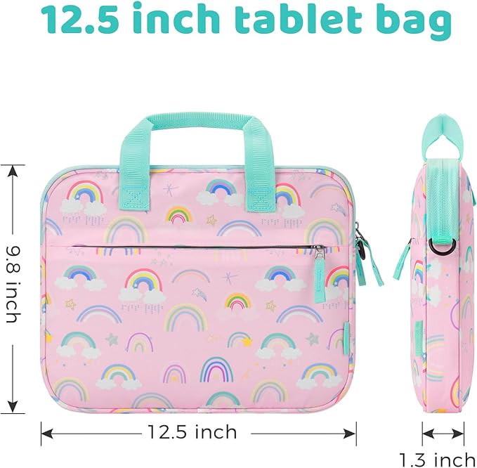 Choco Mocha Kids Tablet Sleeve Bag for Boys & Girls, (10-12.5Inch)