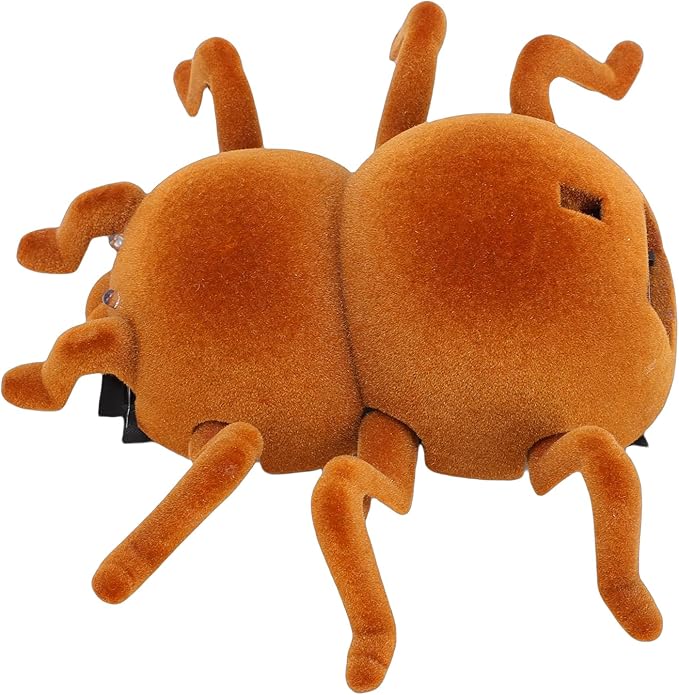 Remote Control Spider Toy, Dual Mode Wall Climbing Electronic Animal Toy with Movement, for Kids and Adults (Brown)