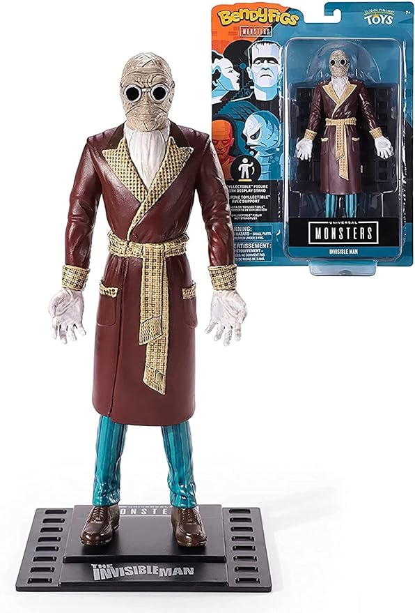 BendyFigs Universal Monsters Invisible Man