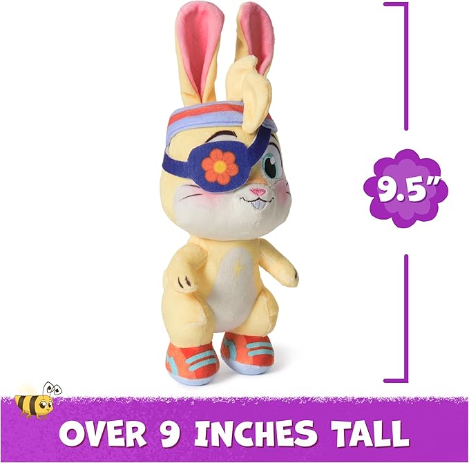 Vida The Vet, Zig Zag Plush Toy, 9-Inch Tall Stuffed Animals with Super-Soft Fur, Kids Toys for Girls & Boys Ages 3 and up