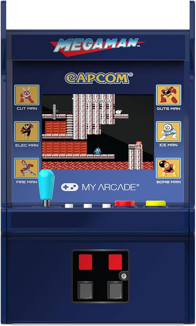 My Arcade Mega Man Micro Player Pro: Mega Man Retro Games, Titles 1 Through 6, Classic Video Games