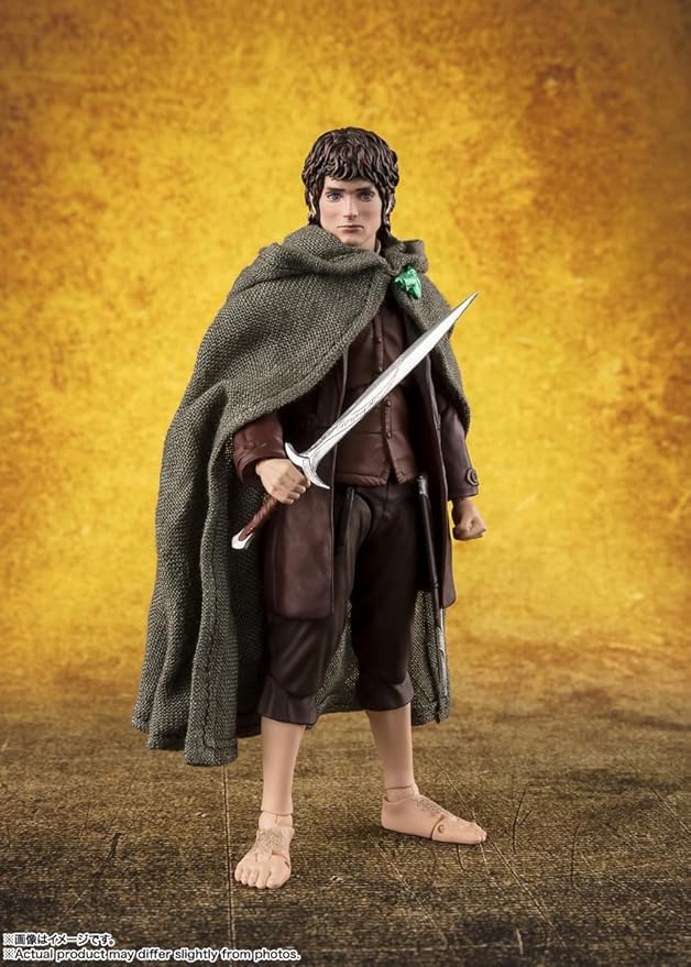 TAMASHII NATIONS - The Lord of The Rings - Frodo Baggins & Gollum (The Lord of The Rings: The Fellowship of The Ring) S.H.Figuarts Action Figure