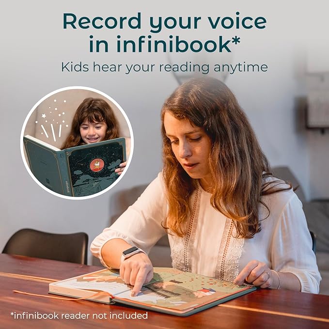 Cali's Books Winnie-The-Pooh infinibooklet - infinibook Interactive Storybook for Kids, Learning Book for Toddlers