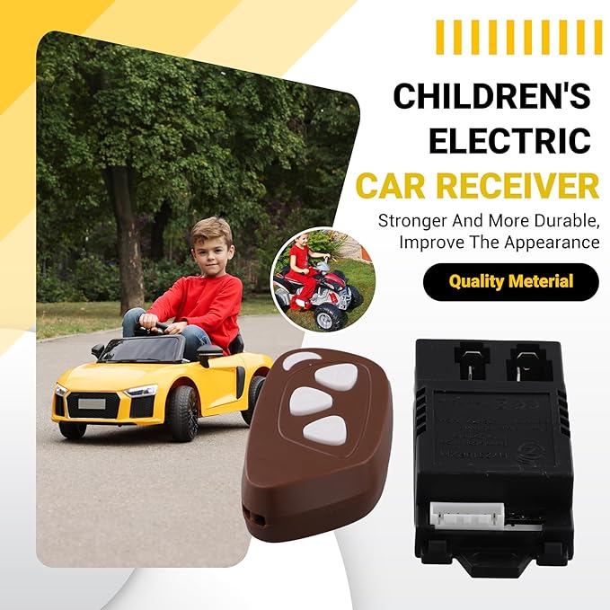 Children'S Electric Vehicle HY2310 Remote+Receiver Kids Car DIY Model Toys