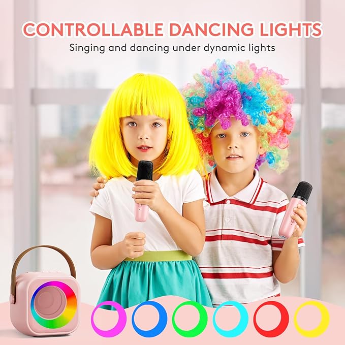Mini Karaoke Machine for Kids: 2025 Top Toys for 3 4 5 6 7 8 9 10 Year Old Girl Birthday Gifts Ideas