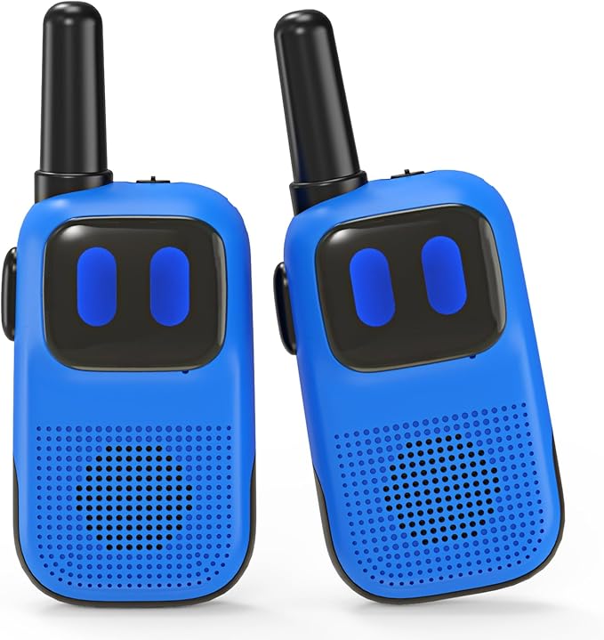 2 Pack Toys for 3-7 Years Old Boys 1000FT Range 2 Channels 2 Way Radio,Walkie-Talkies Gifts for 5 6 7 8 Year Old Boy Toddler Backyard Camping Toys