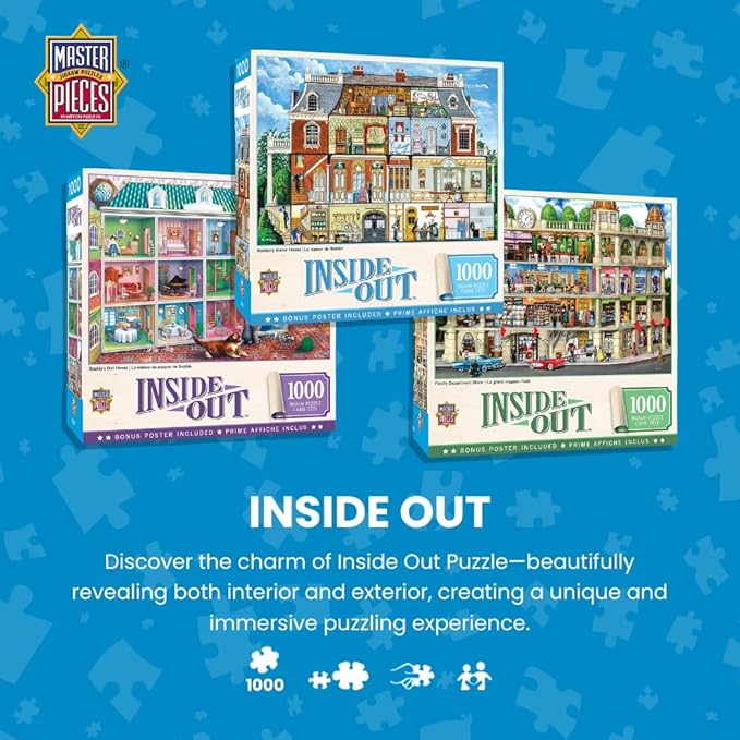 MasterPieces 1000 Piece Jigsaw Puzzle For Adults, Family, Or Youth - Walden Manor House - 19.25"x26.75"