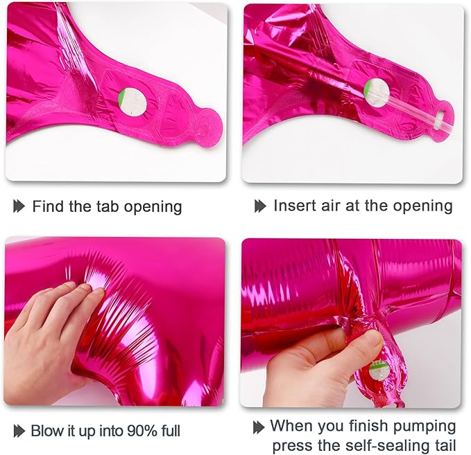Rose Red Number 0 Balloon 40 Inch,Jumbo Giant Mylar Hot Pink Number 0,Big Large Foil Helium Number Balloons, Balloons for 10 20 30 100 Birthday Party Decorations Supplies Anniversary Celebration
