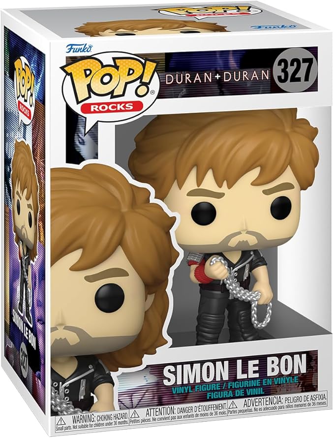 Funko POP! Rocks: Duran Duran - Wild Boys Simon Le Bon - Collectable Vinyl Figure - Gift Idea - Official Merchandise - for Kids & Adults - Music Fans - Model Figure for Collectors and Display