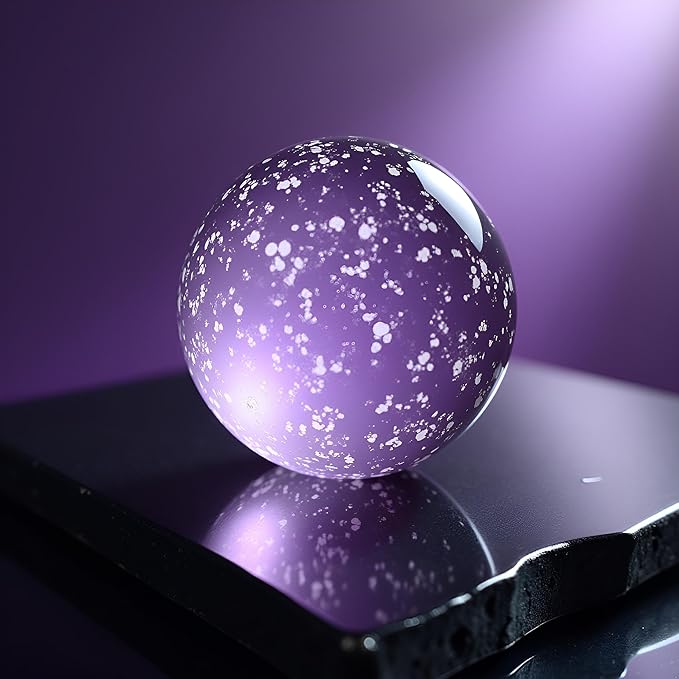 10Pcs Glass Marbles Glow in The Dark Multi-Color Luminous Marbles Marble Games and DIY Home Decoration Marble Runs Learning and Education (0.47 inch) (Pink)